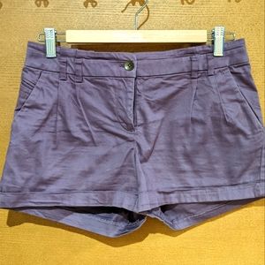 Mauve purple shorts